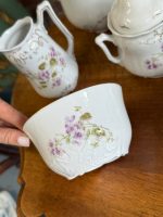 Antīka porcelāna tējas un kafijas servīze 11 personām ar divām tējkannām (Antiquarian Porcelain Tea & Coffee Service for 11 Persons) (5966) - Image 11