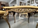 Metal table, medium size, heavy (3843) - Image 17