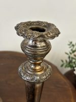 Apsudrabotu Svečturu Pāris ar Akantus Lapu Dekoru — Neobaroks, Francija/Beļģija, 19.gs. (5308) - Image 3