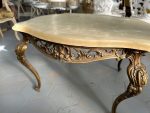 Metal table, medium size, heavy (3843) - Image 7