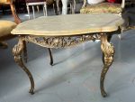 Metal table, medium size, heavy (3843) - Image 5