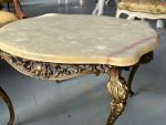 Metal table, medium size, heavy (3843) - Image 10