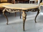 Metal table, medium size, heavy (3843) - Image 3