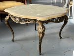 Metal table, medium size, heavy (3843) - Image 13
