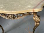 Metal table, medium size, heavy (3843) - Image 12