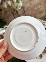 Antīka porcelāna tējas un kafijas servīze 6 personām ar atraitnīšu dekoru (Antique Porcelain Pansy Tea & Coffee Service for 6 Persons) (4075) - Image 15