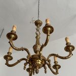 Lampa, 6 spuldzes, vidēji liela izmēra (3836)