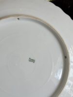 Luxurious Limoges Porcelain Decorative Plate with Bird — Historicism Style, (6713) - Image 9