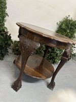 Chippendale Style Wooden Table with Lion Paws, Medium Size, Heavy (4437) - Image 16