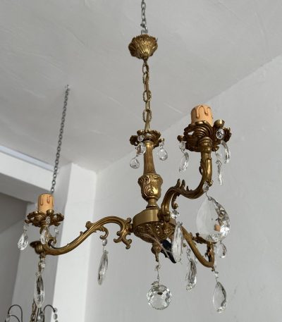 Kristāla lampa, 3 spuldzes, maza, 2 identiskas pieejamas (3837)