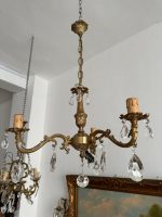 Lampa ar Kristāliem, 3 spuldzes, maza izmēra, Pieejamas 2 vienādas lampas (3837) - Image 3