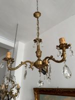 Lampa ar Kristāliem, 3 spuldzes, maza izmēra, Pieejamas 2 vienādas lampas (3837) - Image 2