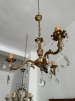 Lampa ar Kristāliem, 3 spuldzes, maza izmēra, Pieejamas 2 vienādas lampas (3837) - Image 7