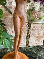 Čuguna Figūras ar Spārniem, Art Nouveau/Simbolisma stils, Eiropas čuguna lējumu tradīcija, ap 20. gs. Vidēji Maza Izmēra, Smagas, Pieejamas 2 gab (4080) - Image 17