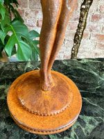 Čuguna Figūras ar Spārniem, Art Nouveau/Simbolisma stils, Eiropas čuguna lējumu tradīcija, ap 20. gs. Vidēji Maza Izmēra, Smagas, Pieejamas 2 gab (4080) - Image 16