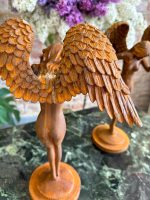 Čuguna Figūras ar Spārniem, Art Nouveau/Simbolisma stils, Eiropas čuguna lējumu tradīcija, ap 20. gs. Vidēji Maza Izmēra, Smagas, Pieejamas 2 gab (4080) - Image 22