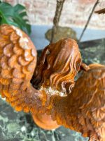 Čuguna Figūras ar Spārniem, Art Nouveau/Simbolisma stils, Eiropas čuguna lējumu tradīcija, ap 20. gs. Vidēji Maza Izmēra, Smagas, Pieejamas 2 gab (4080) - Image 24