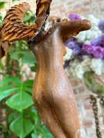 Čuguna Figūras ar Spārniem, Art Nouveau/Simbolisma stils, Eiropas čuguna lējumu tradīcija, ap 20. gs. Vidēji Maza Izmēra, Smagas, Pieejamas 2 gab (4080) - Image 26