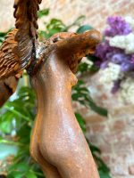 Čuguna Figūras ar Spārniem, Art Nouveau/Simbolisma stils, Eiropas čuguna lējumu tradīcija, ap 20. gs. Vidēji Maza Izmēra, Smagas, Pieejamas 2 gab (4080) - Image 27