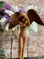 Čuguna Figūras ar Spārniem, Art Nouveau/Simbolisma stils, Eiropas čuguna lējumu tradīcija, ap 20. gs. Vidēji Maza Izmēra, Smagas, Pieejamas 2 gab (4080) - Image 20