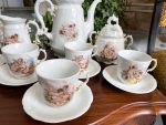 Porcelāna Tējas/Kafijas Servīze ar Enģeļu Motīviem (3463) - Image 2