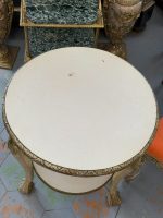 neliels, kafijas galds, gaišā krāsā ar Lauvas ķepām (7026) - Image 9