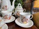Porcelāna Tējas/Kafijas Servīze ar Enģeļu Motīviem (3463) - Image 13