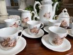 Porcelāna Tējas/Kafijas Servīze ar Enģeļu Motīviem (3463) - Image 6