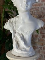 Buste de Jeune Femme — Art Nouveau, Europe, vers 1895–1915, Petite Taille, Lourd (3990) – Image 6