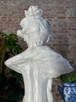 Buste de Jeune Femme — Art Nouveau, Europe, vers 1895–1915, Petite Taille, Lourd (3990) – Image 9