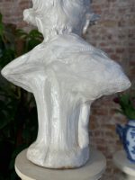 Buste de Jeune Femme — Art Nouveau, Europe, vers 1895–1915, Petite Taille, Lourd (3990) – Image 10
