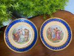 Fine Porcelain Plates, 2 Pieces Available (3404) - Image 2